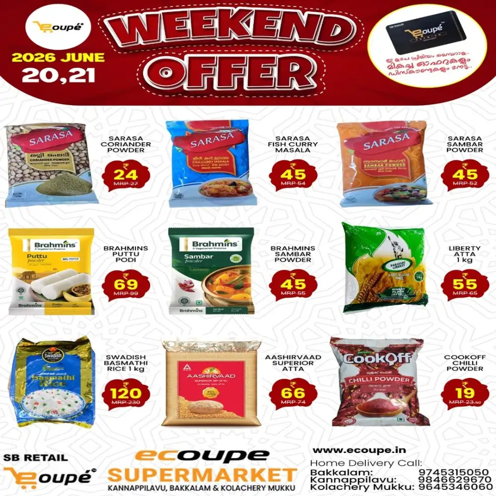 Weekend Special Offer page 1