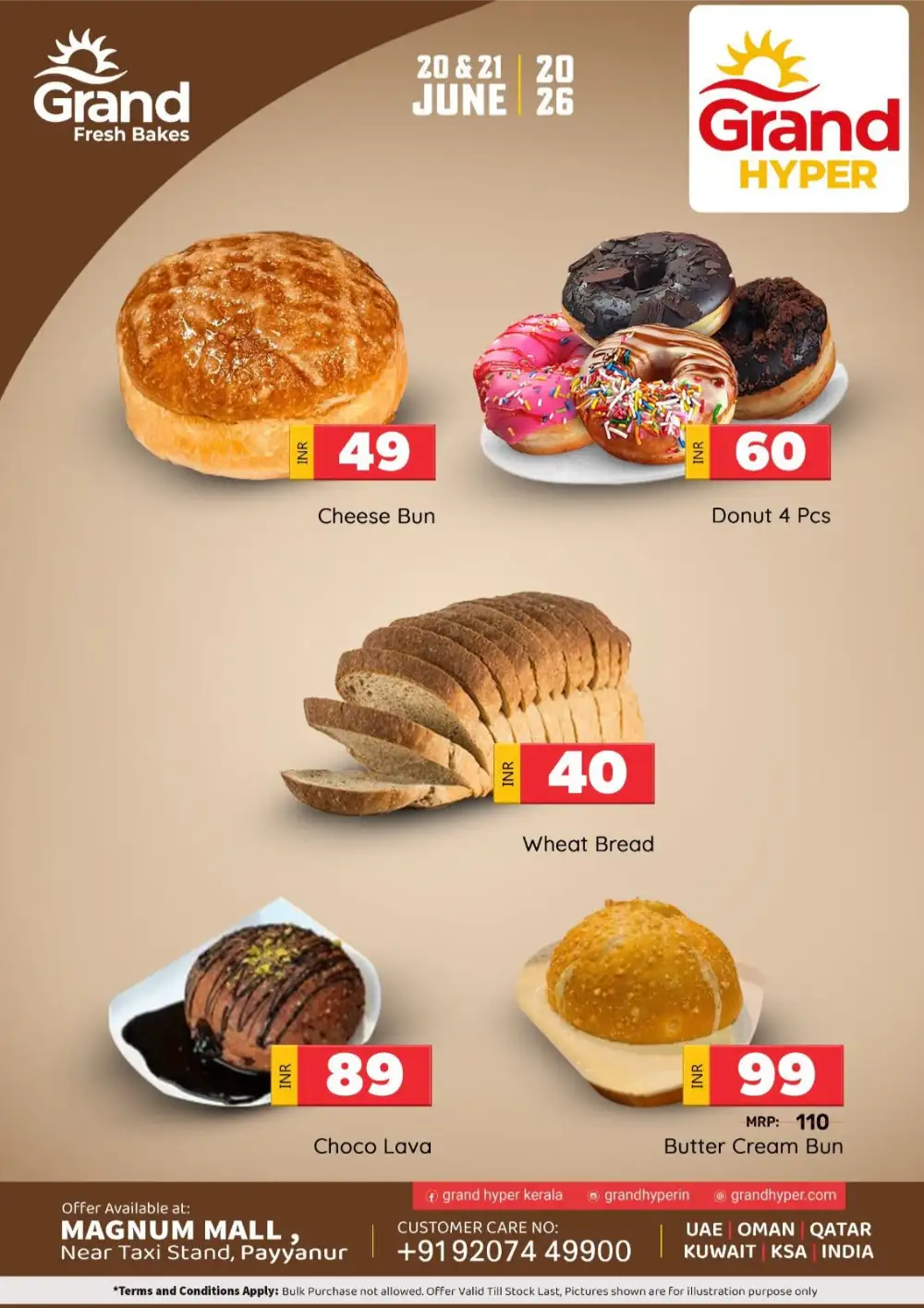 Grand Hyper Payyanur Roastery Deals | Latest Price & Catalogue page 2
