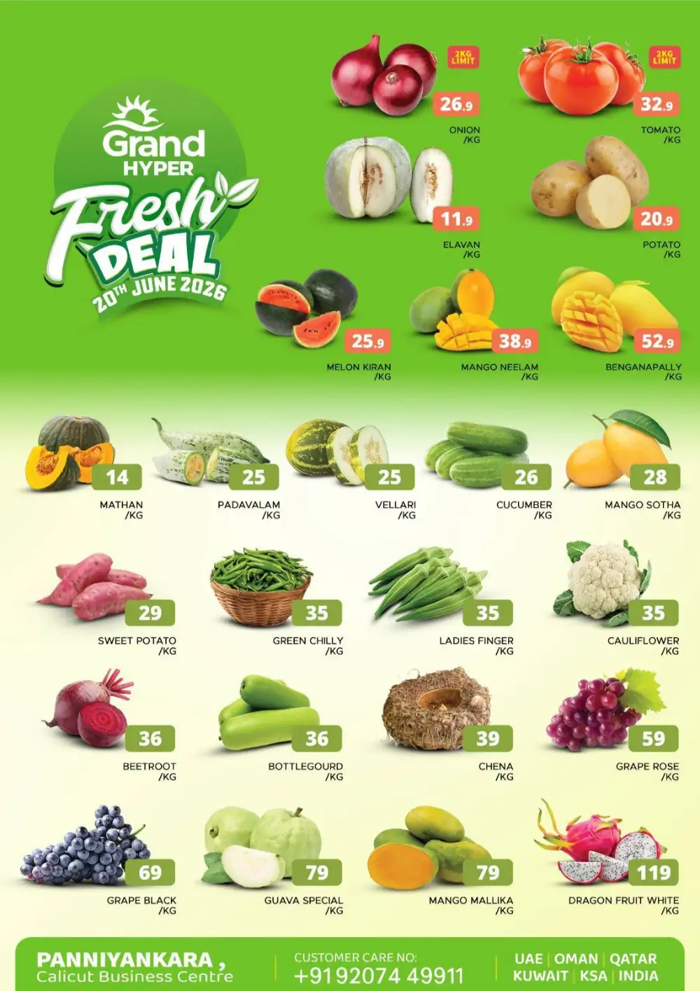 Grand Hyper Panniyankara Fresh Deals | Latest Catalogue page 1