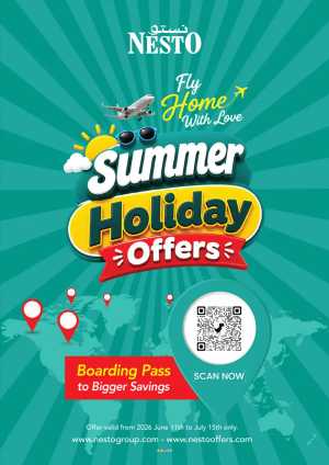 Nesto Hypermarket UAE Summer Holiday Deals | Latest Catalogue flyer cover