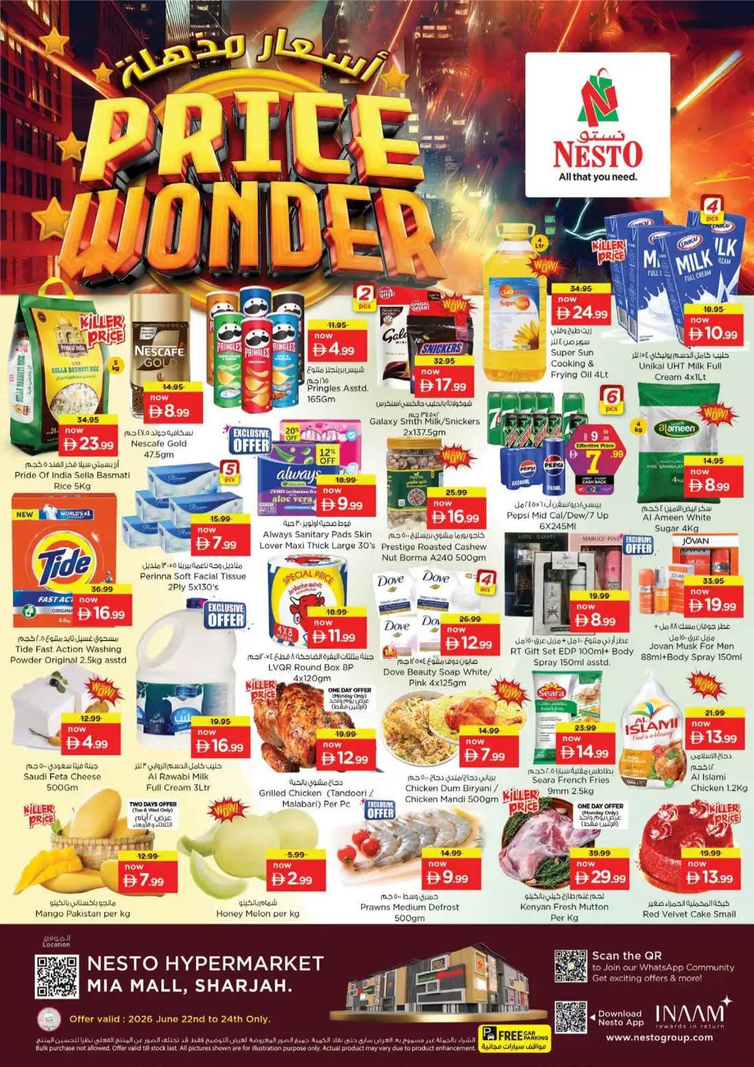 Nesto Mia Mall Sharjah Price Wonder Deals | Latest Leaflets page 1