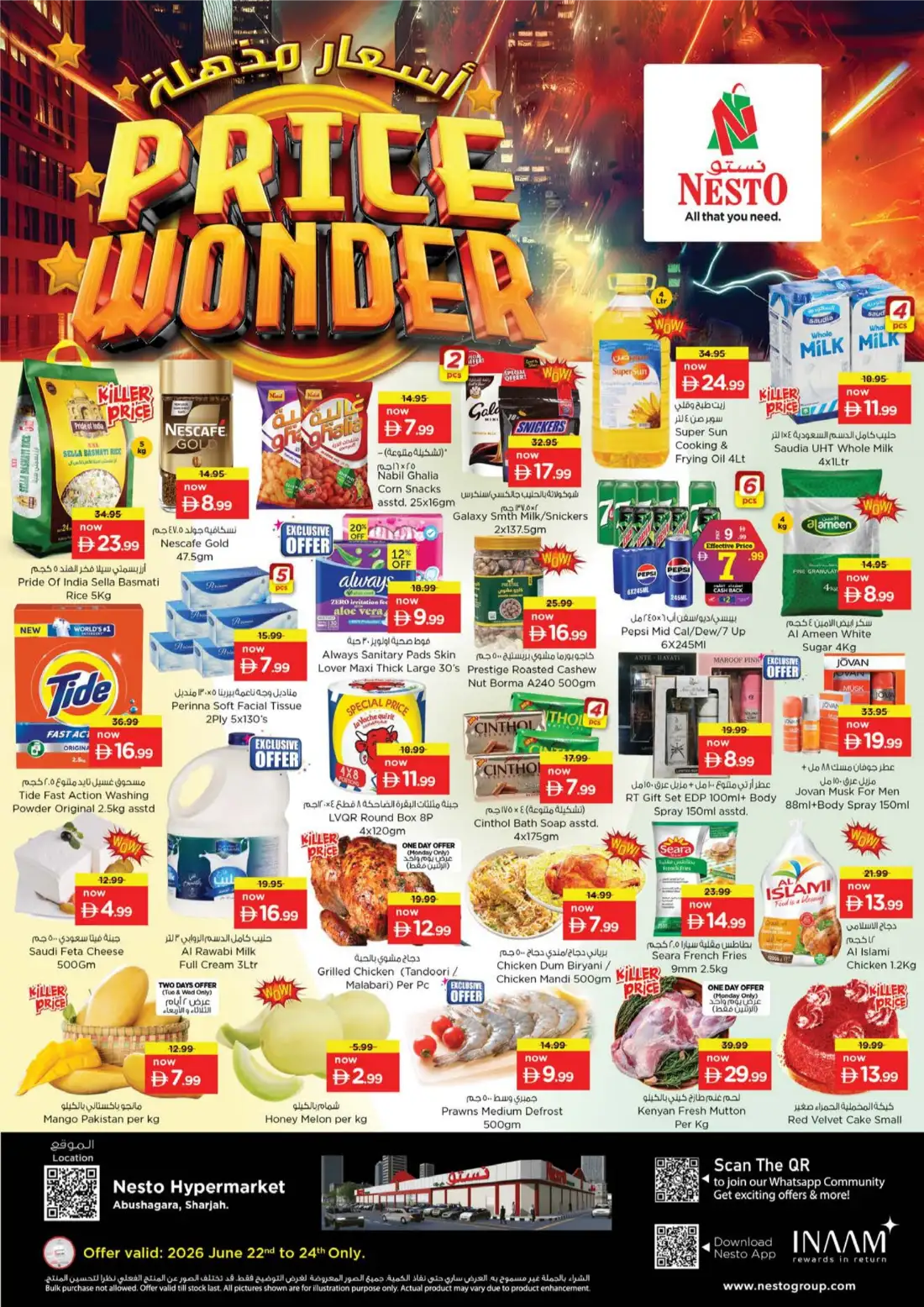 Nesto Abushagara Sharjah Price Wonder Deals | Latest Leaflets page 1