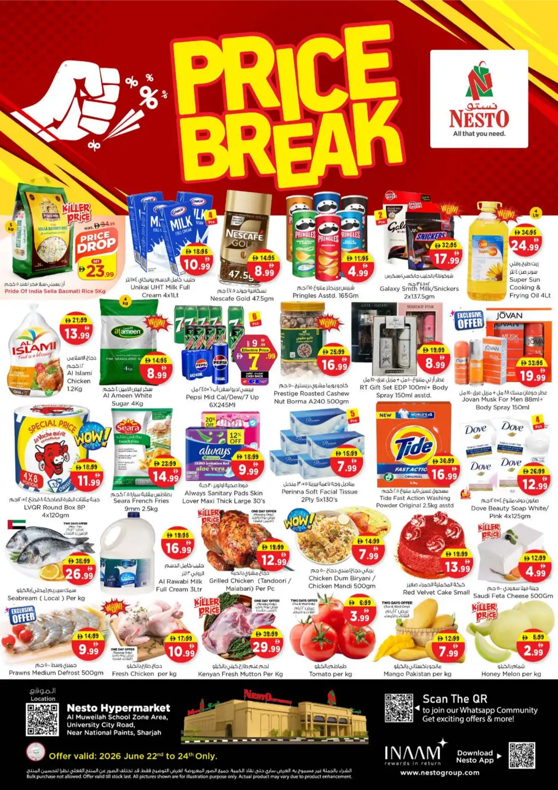 Nesto Muweilah Sharjah Price Break Deals | Latest Leaflets page 1