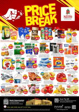 Nesto Muweilah Sharjah Price Break Deals | Latest Leaflets flyer cover