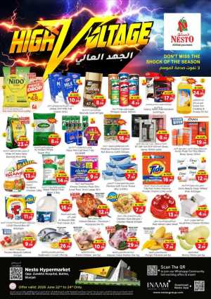 Nesto Butina Sharjah High Voltage Deals | Latest Leaflets flyer cover
