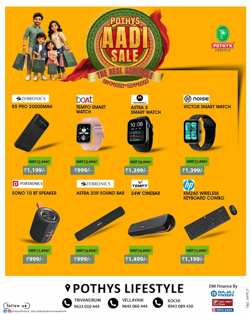 Pothys Lifestyle Aadi Sale 2026 Price Offers | Latest Catalogue page 2