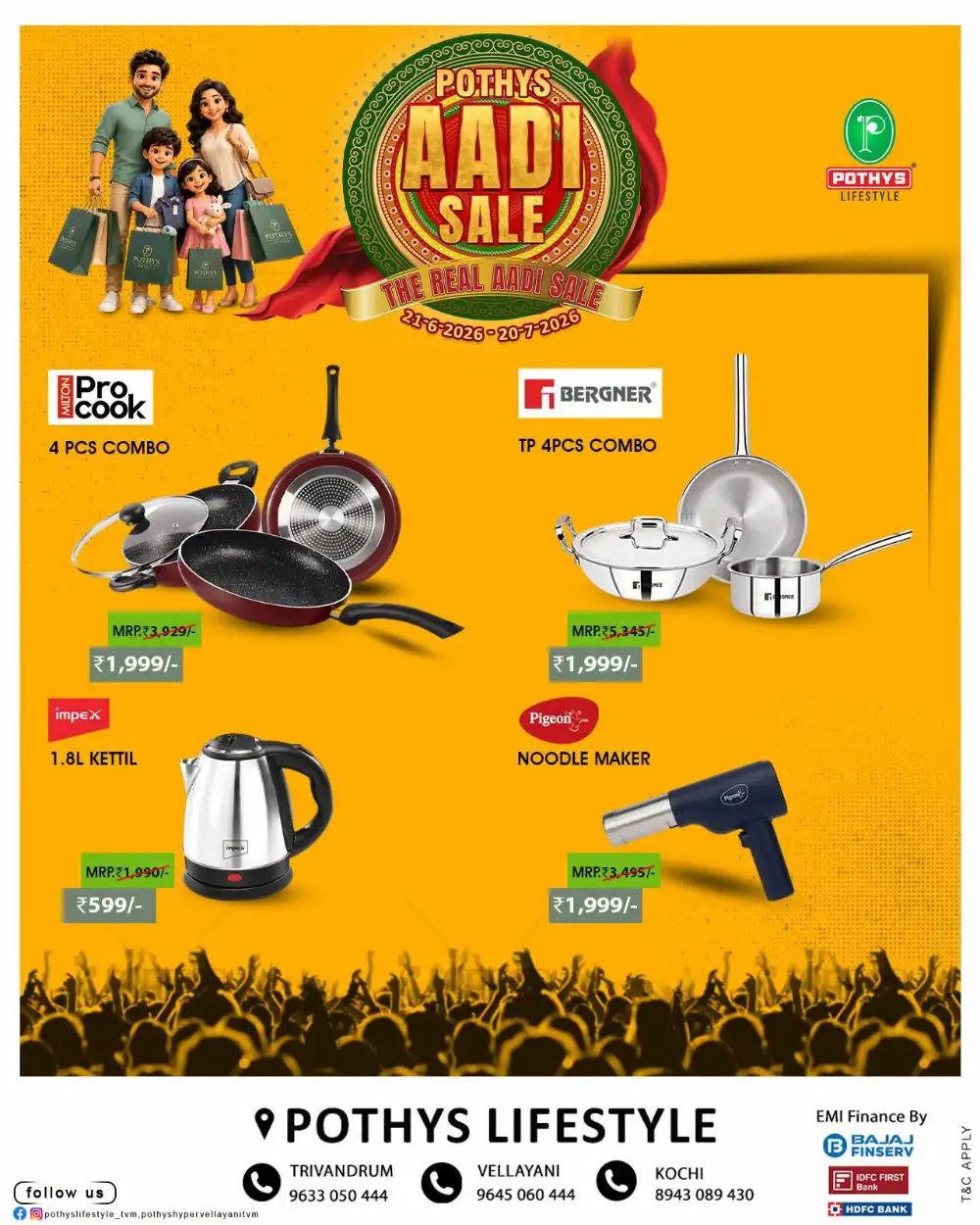 Pothys Lifestyle Aadi Sale 2026 Price Offers | Latest Catalogue page 4