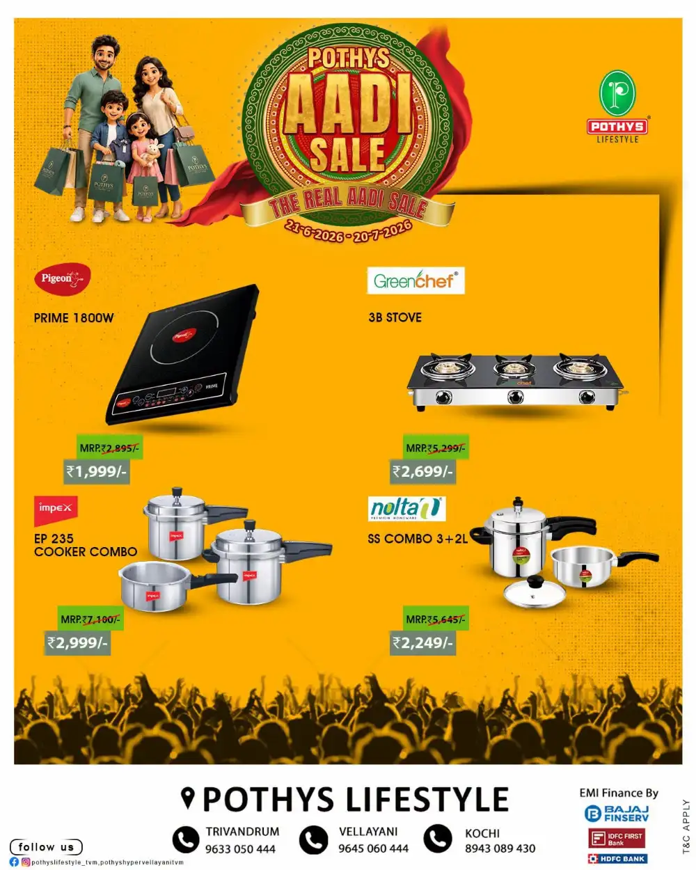Pothys Lifestyle Aadi Sale 2026 Price Offers | Latest Catalogue page 5