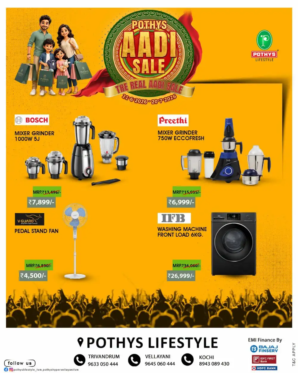 Pothys Lifestyle Aadi Sale 2026 Price Offers | Latest Catalogue page 6