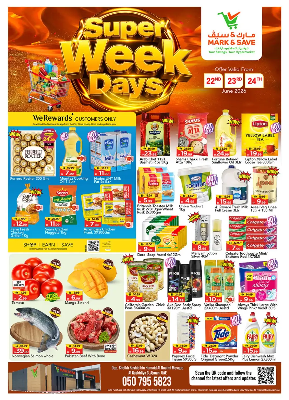 Mark and Save Rashidiya Super Week Days Deals | Latest Catalogue page 1