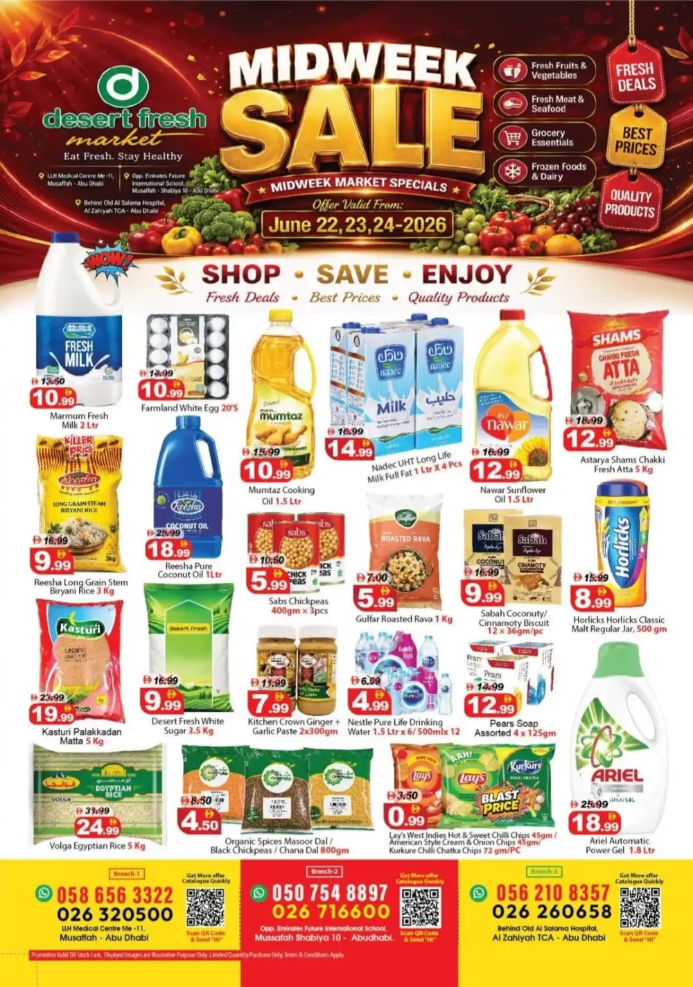 Desert Fresh Market Abu Dhabi Midweek Sale | Latest Leaflets page 1