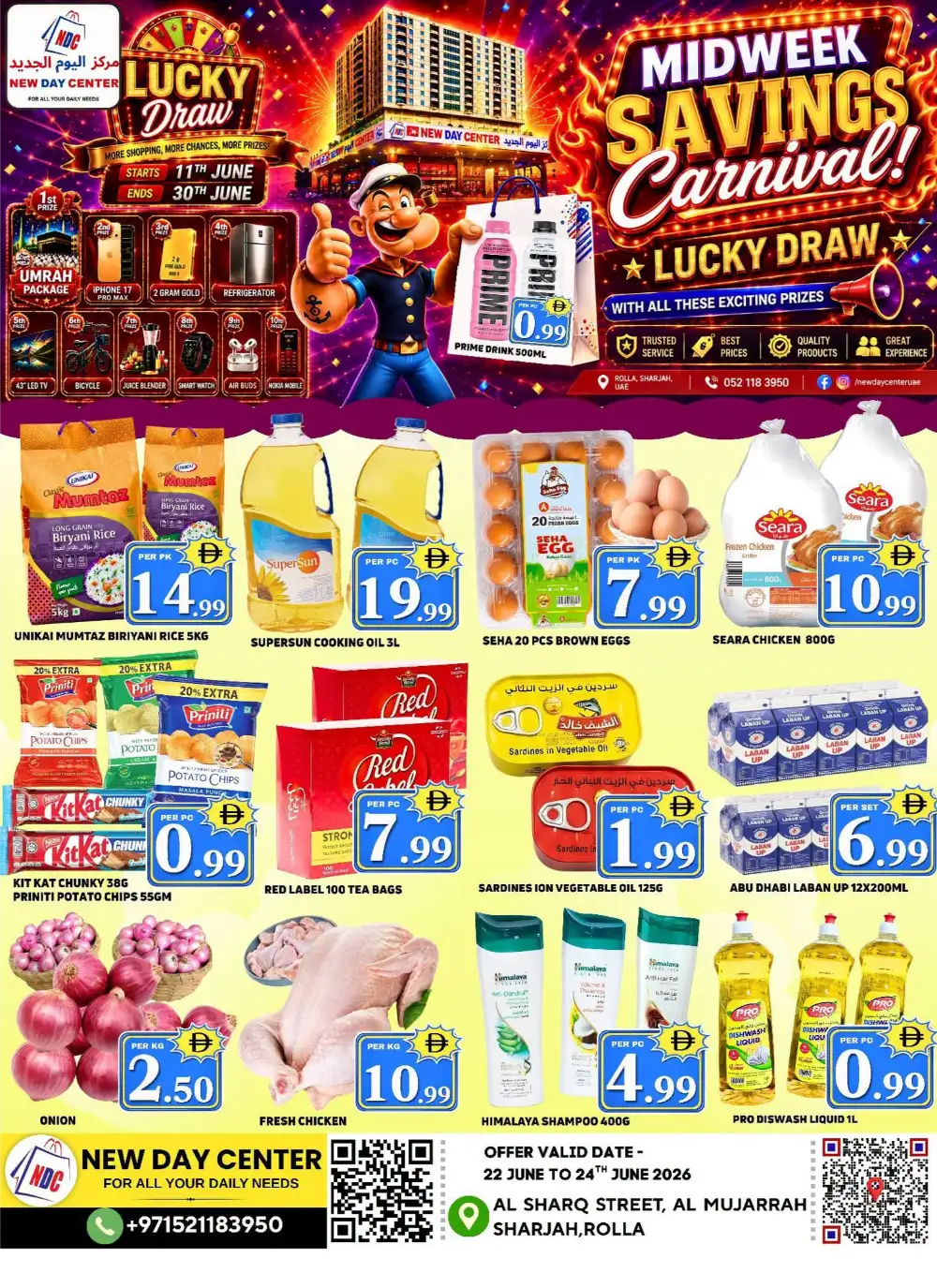New Day Center Midweek Savings Carnival | Latest Catalogue page 1