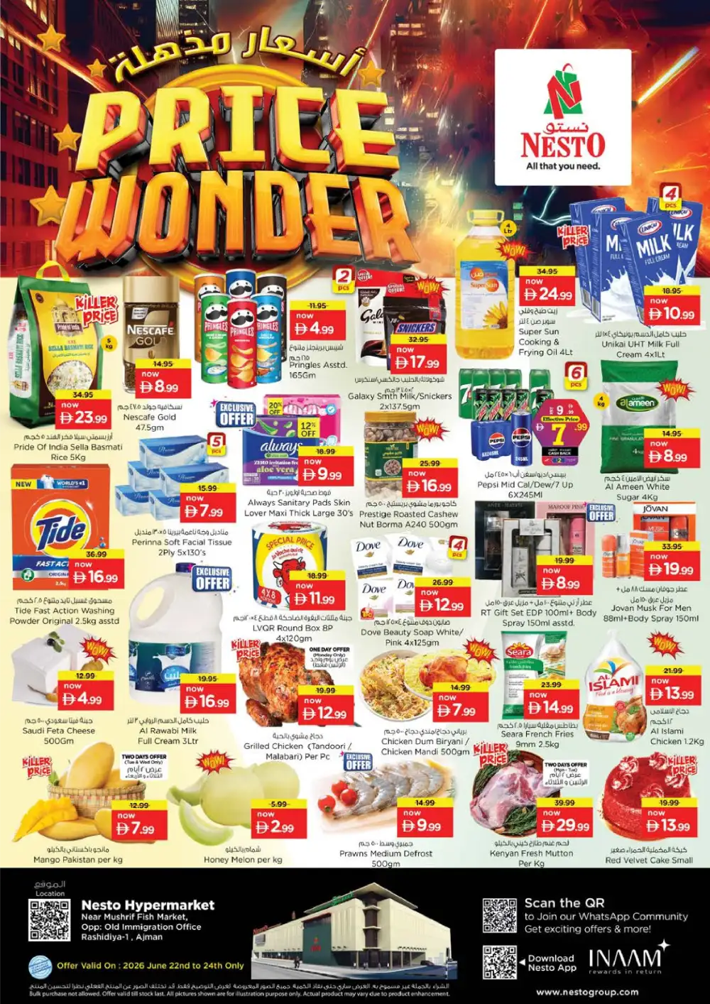 Nesto Rashidiya Ajman Price Wonder Offers | Latest Leaflets page 1