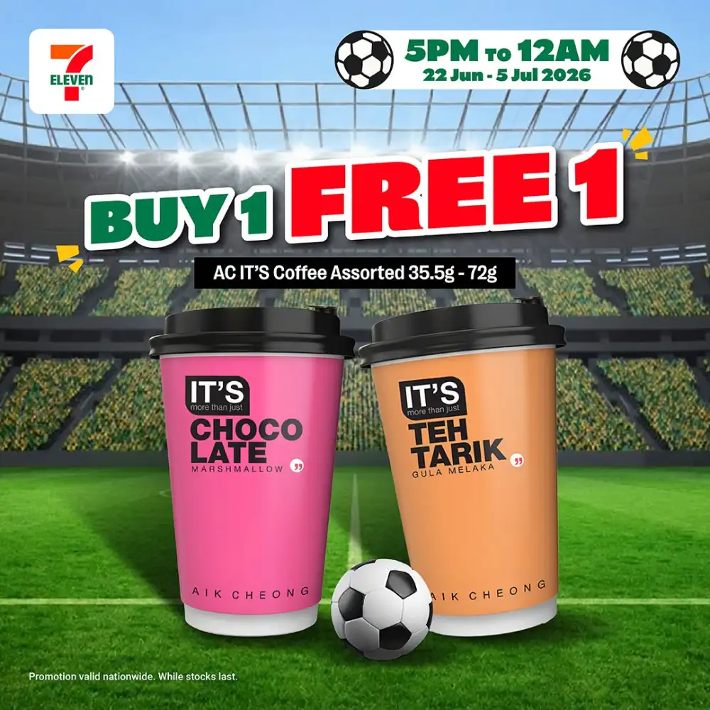7-Eleven Malaysia Matchday Buy 1 Free 1 Deals | Latest Leaflets page 6