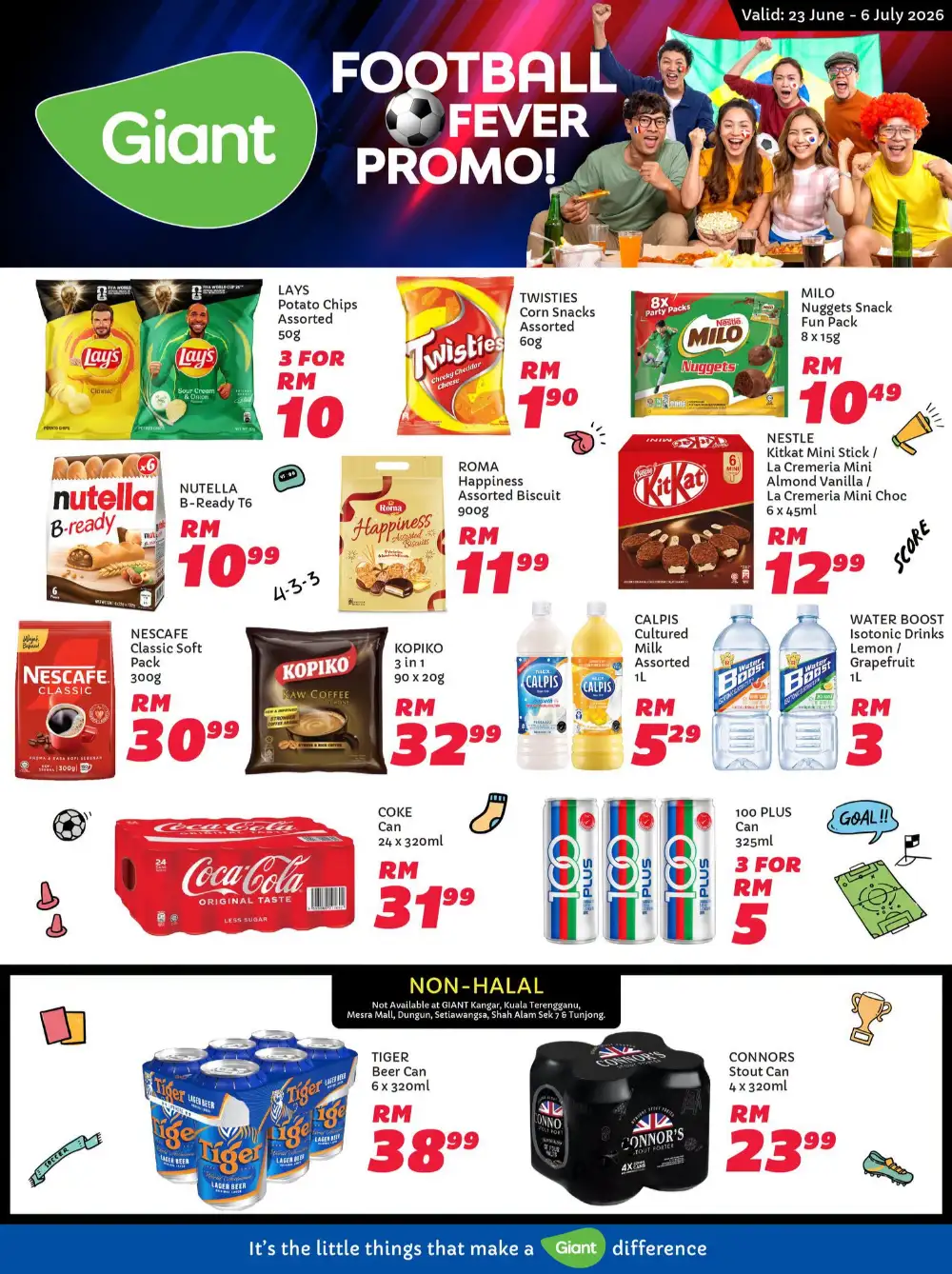 Giant Malaysia Football Fever Promo | Latest Leaflets page 1