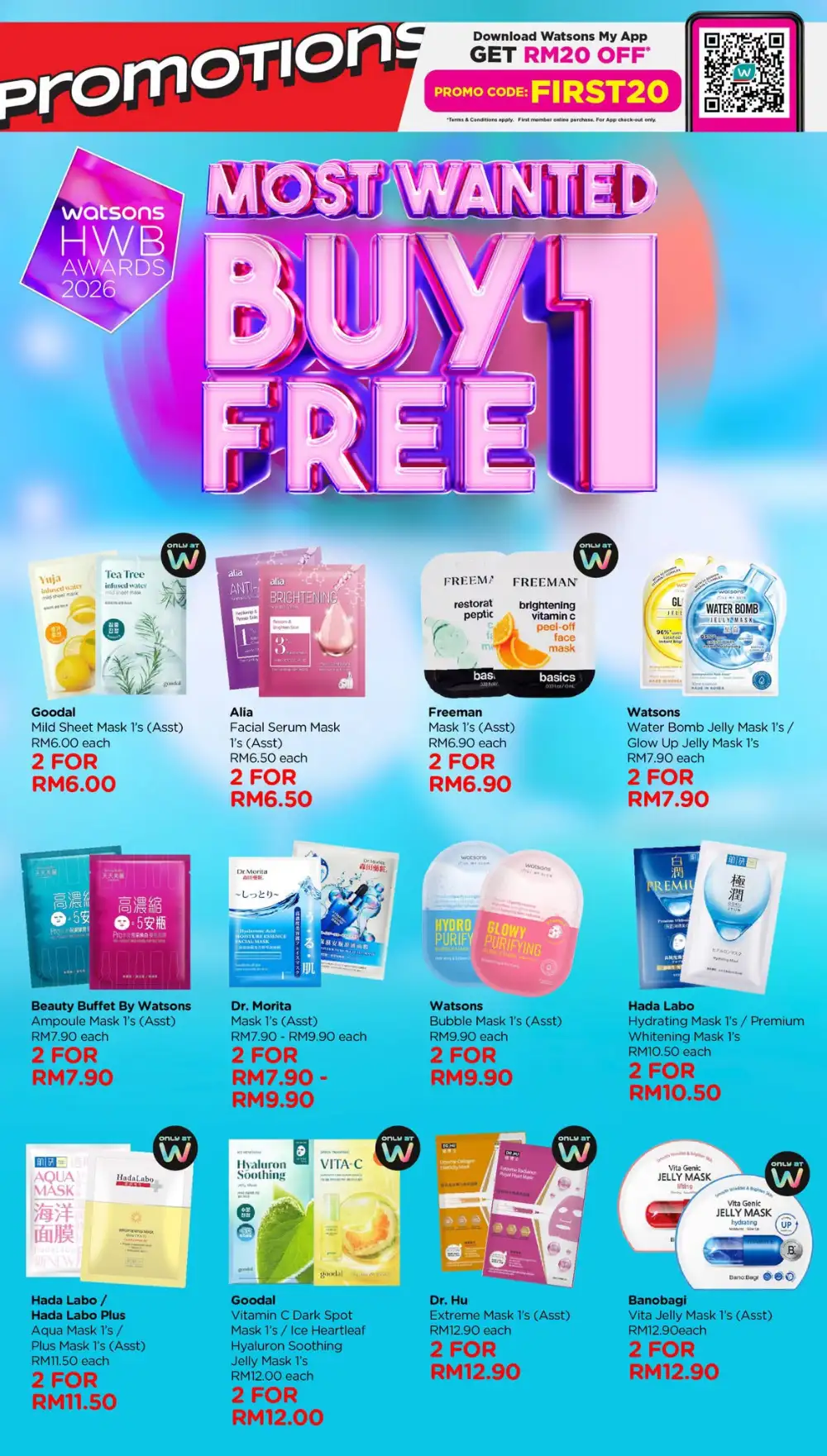 Watsons Beautopia Expo 2026 Buy 1 Free 1 | Latest Leaflets page 16