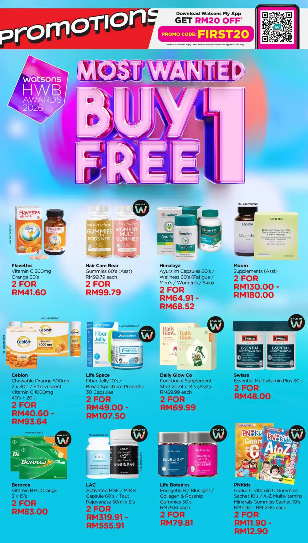 Watsons Beautopia Expo 2026 Buy 1 Free 1 | Latest Leaflets page 17