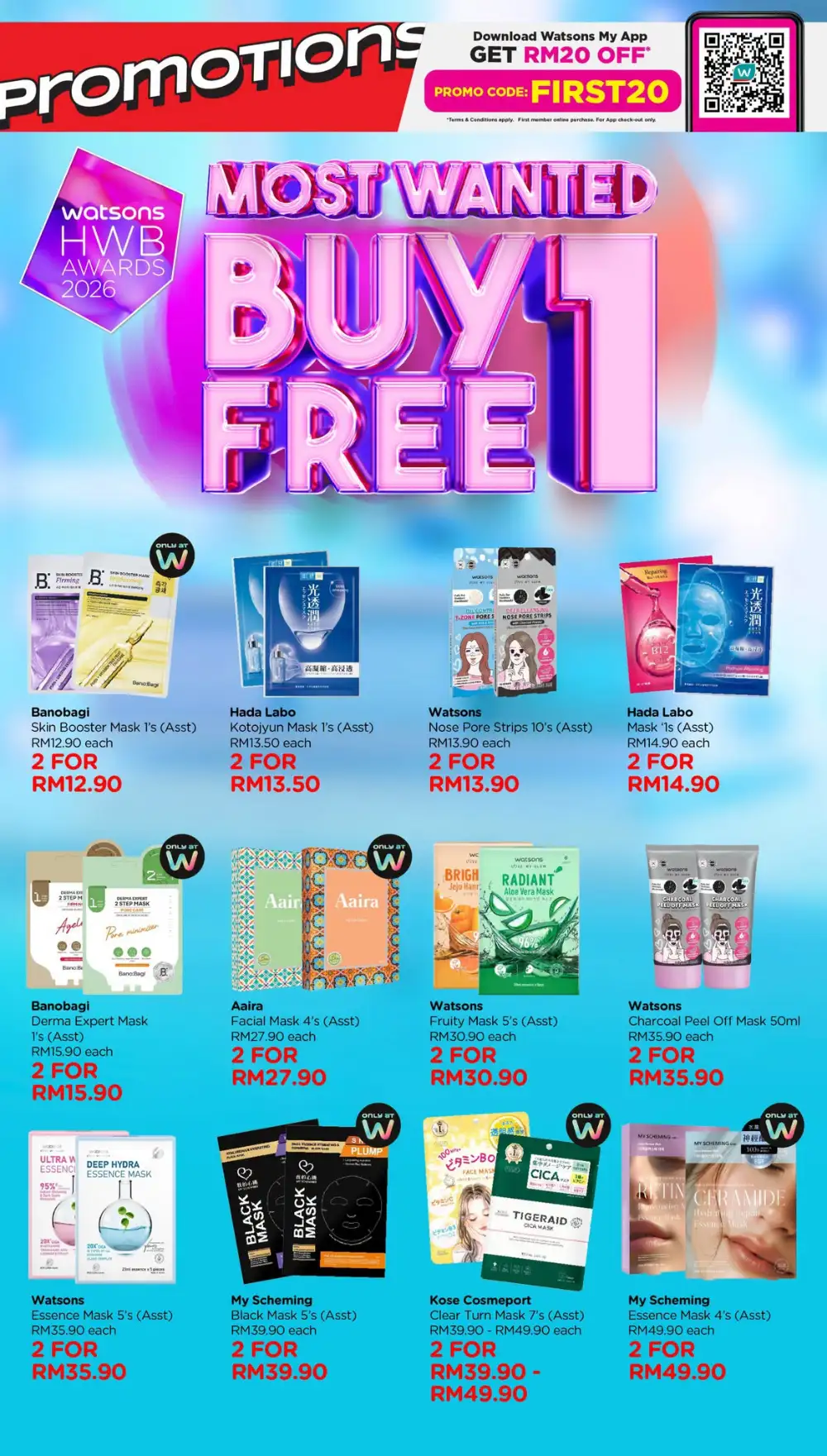 Watsons Beautopia Expo 2026 Buy 1 Free 1 | Latest Leaflets page 18