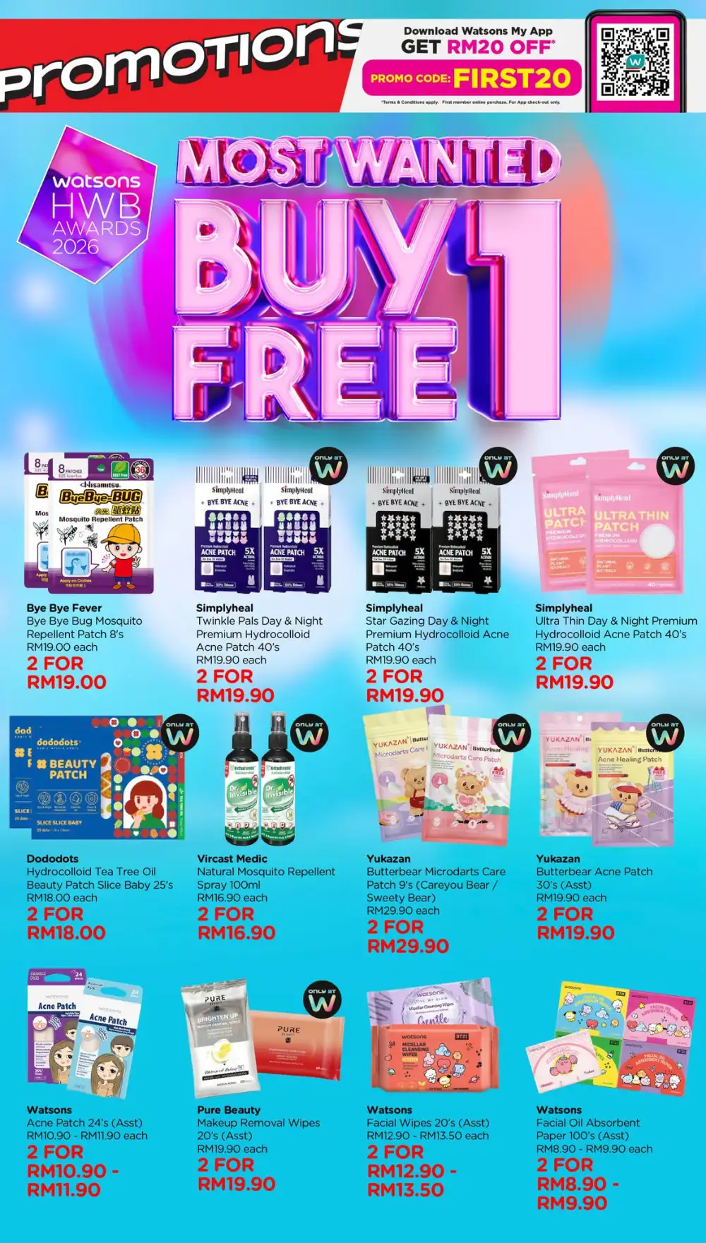 Watsons Beautopia Expo 2026 Buy 1 Free 1 | Latest Leaflets page 20