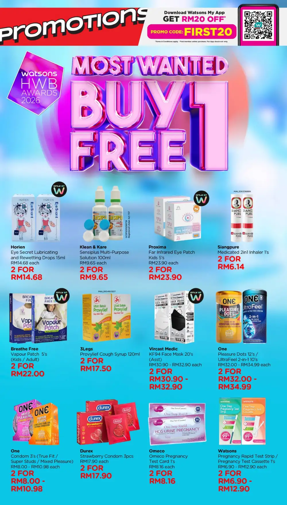 Watsons Beautopia Expo 2026 Buy 1 Free 1 | Latest Leaflets page 21