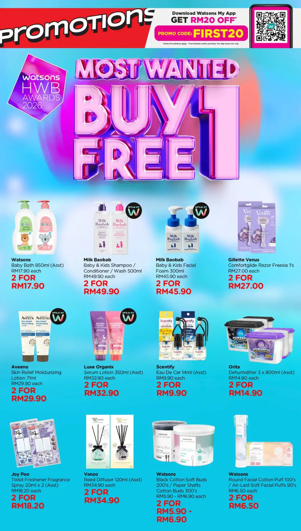 Watsons Beautopia Expo 2026 Buy 1 Free 1 | Latest Leaflets page 24