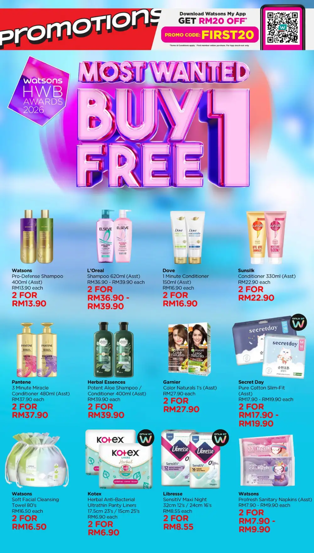 Watsons Beautopia Expo 2026 Buy 1 Free 1 | Latest Leaflets page 25