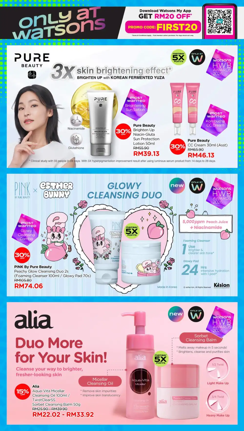 Watsons Beautopia Expo 2026 Buy 1 Free 1 | Latest Leaflets page 42