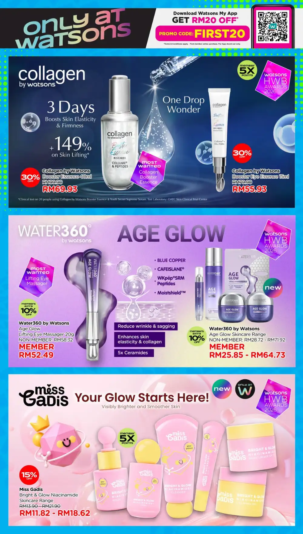 Watsons Beautopia Expo 2026 Buy 1 Free 1 | Latest Leaflets page 43