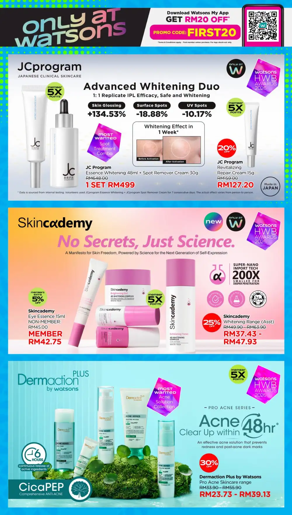 Watsons Beautopia Expo 2026 Buy 1 Free 1 | Latest Leaflets page 44