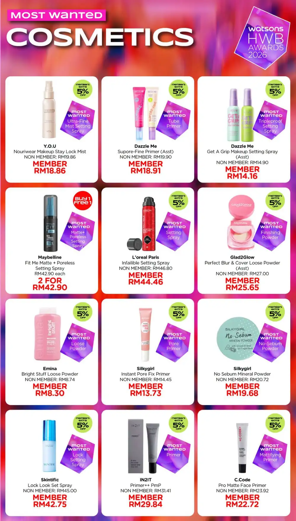 Watsons Beautopia Expo 2026 Buy 1 Free 1 | Latest Leaflets page 50