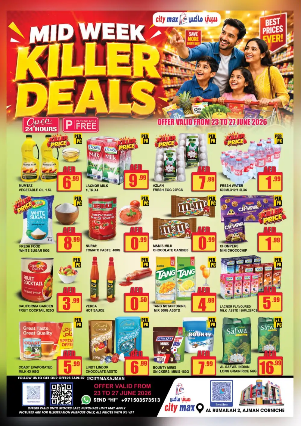 City Max Ajman Mid Week Killer Deals | Shop Today page 1