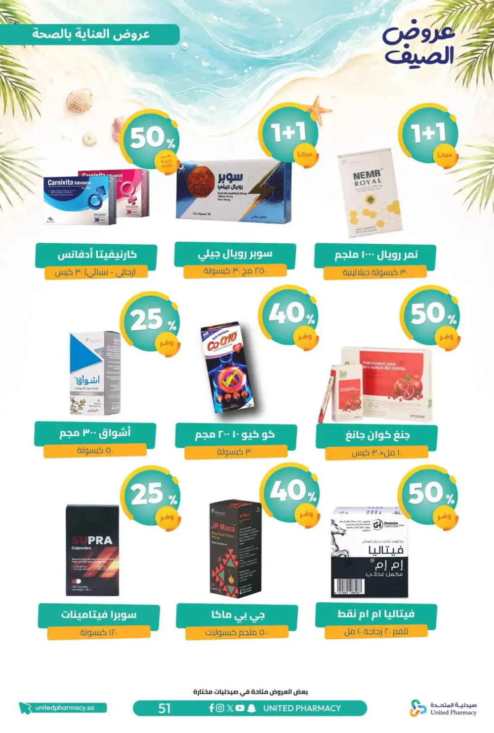 United Pharmacy Summer Offers | Latest Catalogue page 52