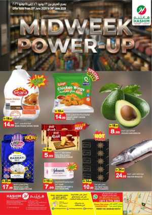 Hashim Hypermarket Midweek Power-Up | Latest Leaflets flyer cover