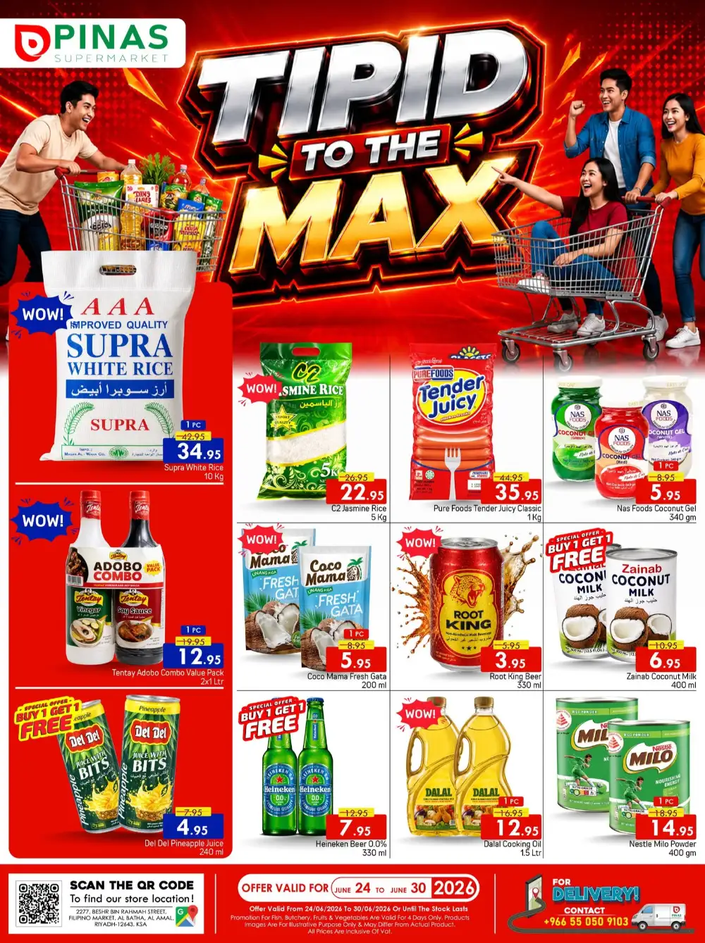 PINAS Supermarket Riyadh Weekly Offers | Latest Leaflets page 1