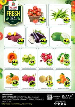 Fresh deals flyer cover