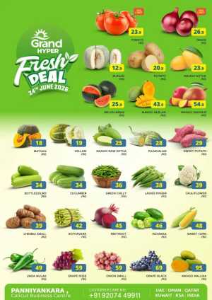 Fresh deals flyer cover