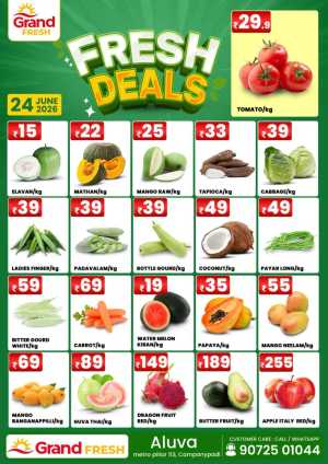 Fresh deals flyer cover