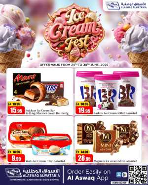 Ice cream fest flyer cover