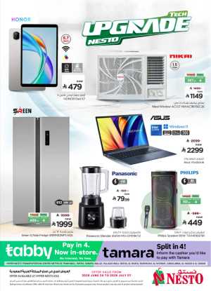 Nesto KSA Tech Upgrade Offers | Latest Leaflets flyer cover