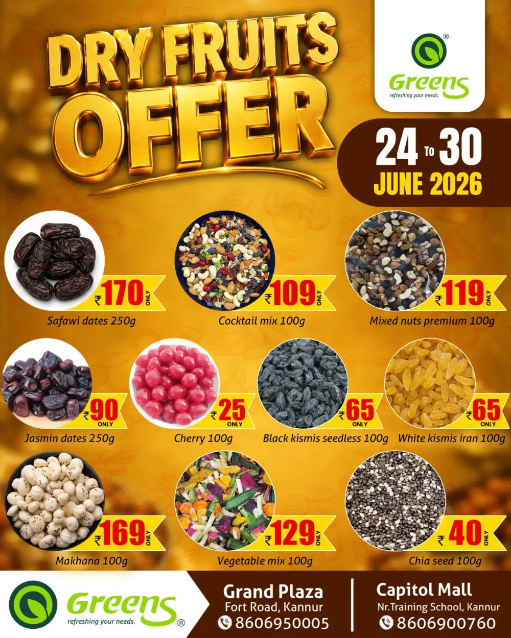 Dry fruits offer page 1