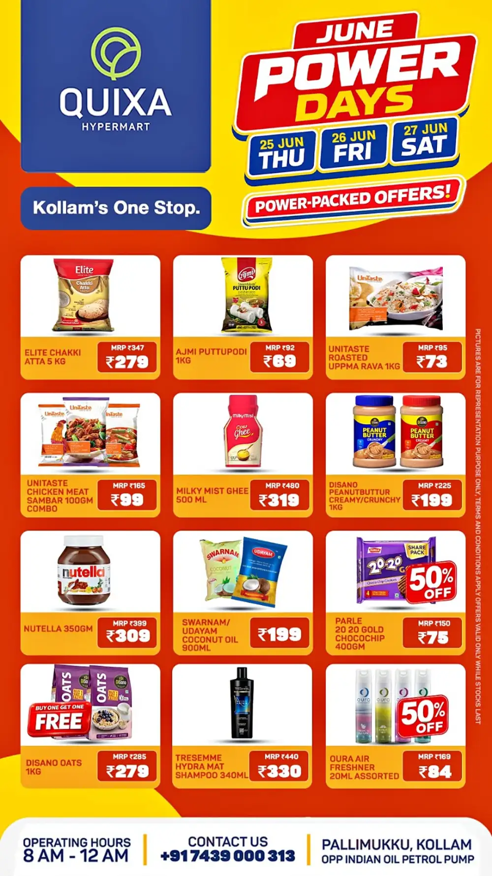 Quixa Hypermart June Power Days Deals | Latest Leaflets page 1