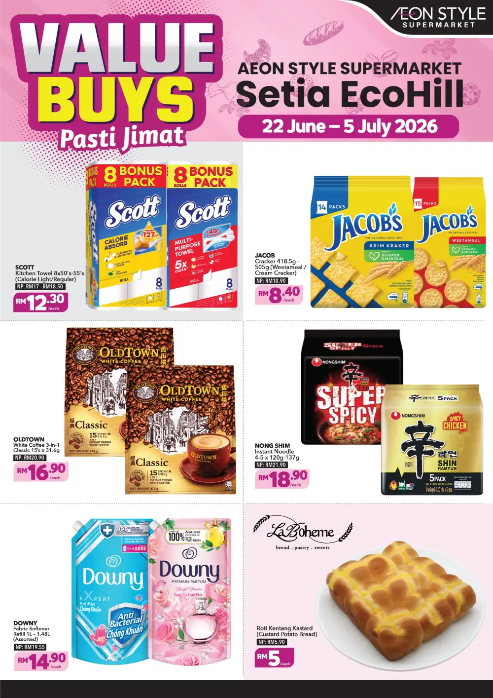 AEON Style Setia EcoHill Value Buys Promotion | Latest Price & Catalogue page 1