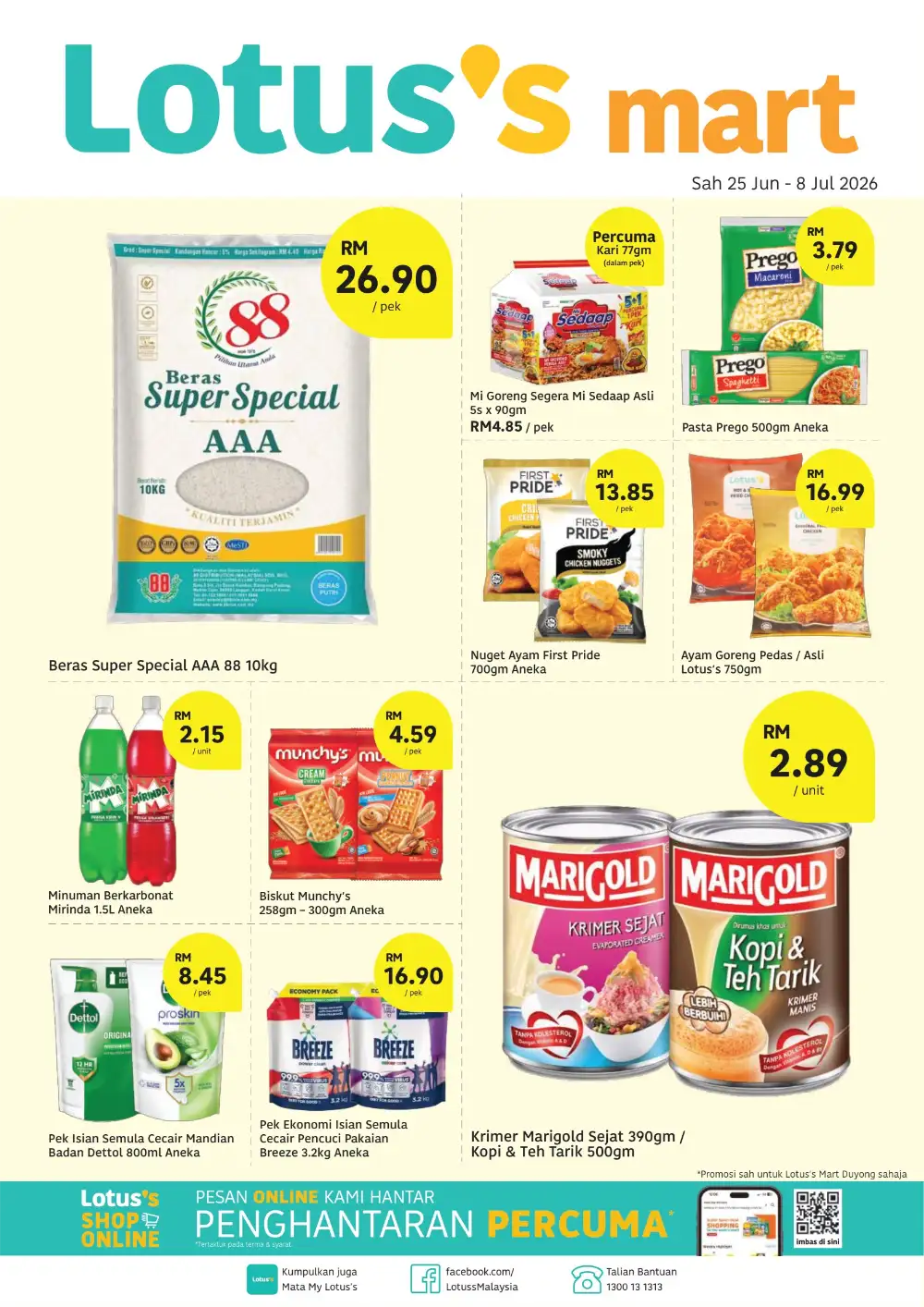 Lotus's Mart Duyong Promotion Malaysia | Latest Catalogue page 1