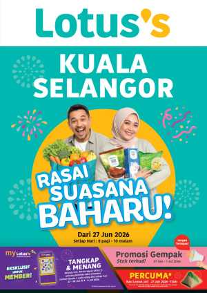 Lotus's Kuala Selangor Opening Promo | Latest Leaflets flyer cover