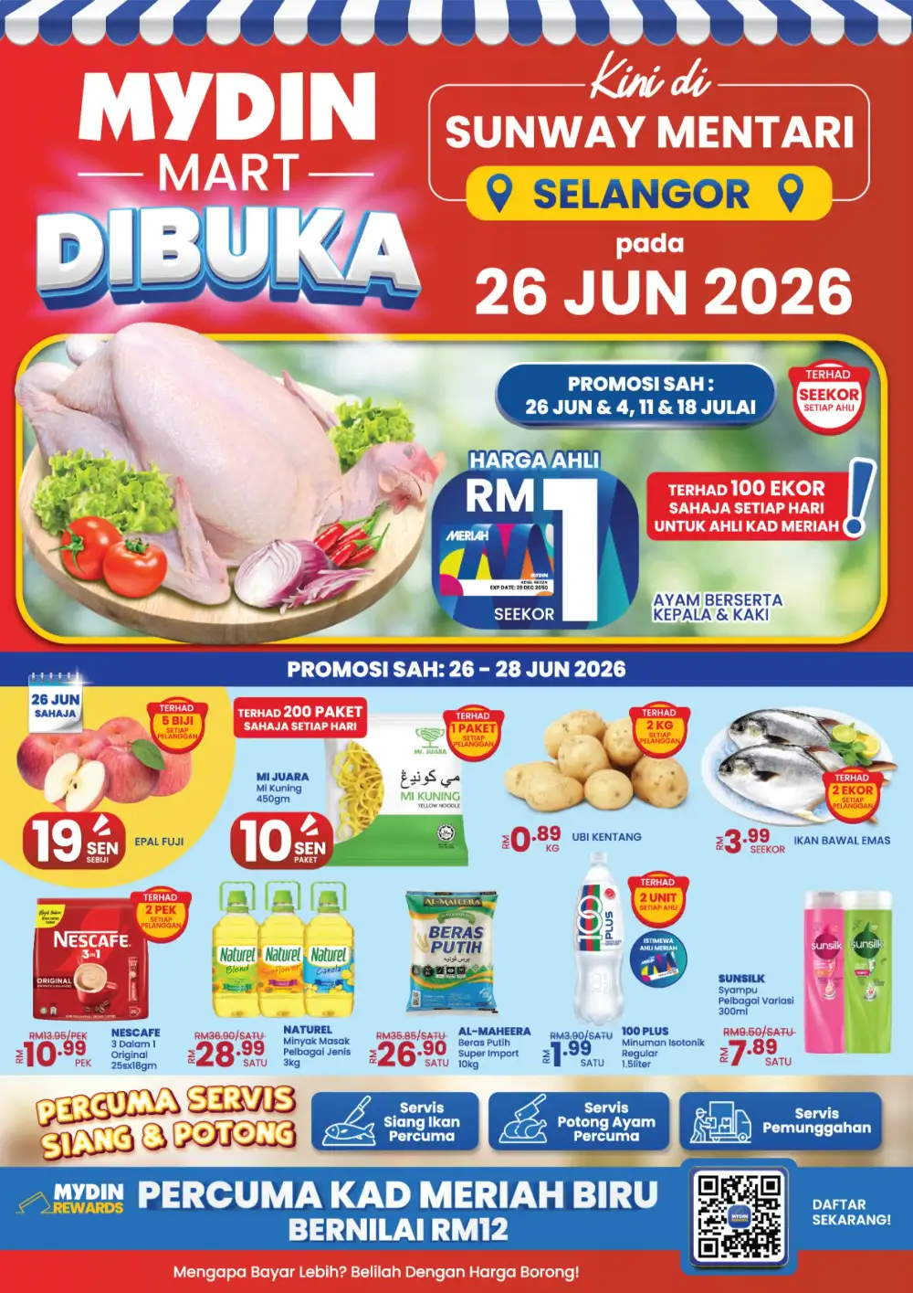 Mydin Mart Sunway Mentari Opening Promo | Latest Leaflets page 1