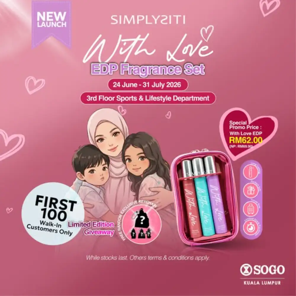 SOGO Kuala Lumpur Simplysiti New Launch Promo | Latest Leaflets page 1
