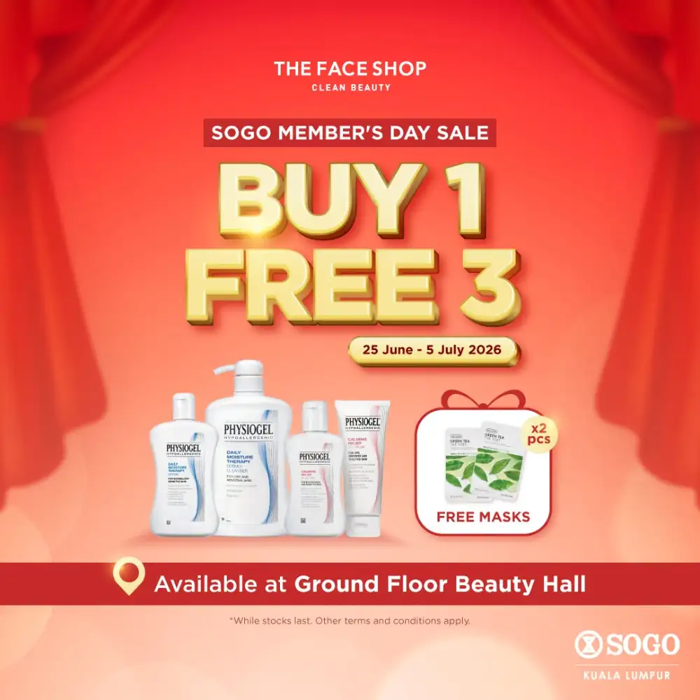 SOGO Malaysia Members Day Sale Promotion | Latest Leaflets page 3