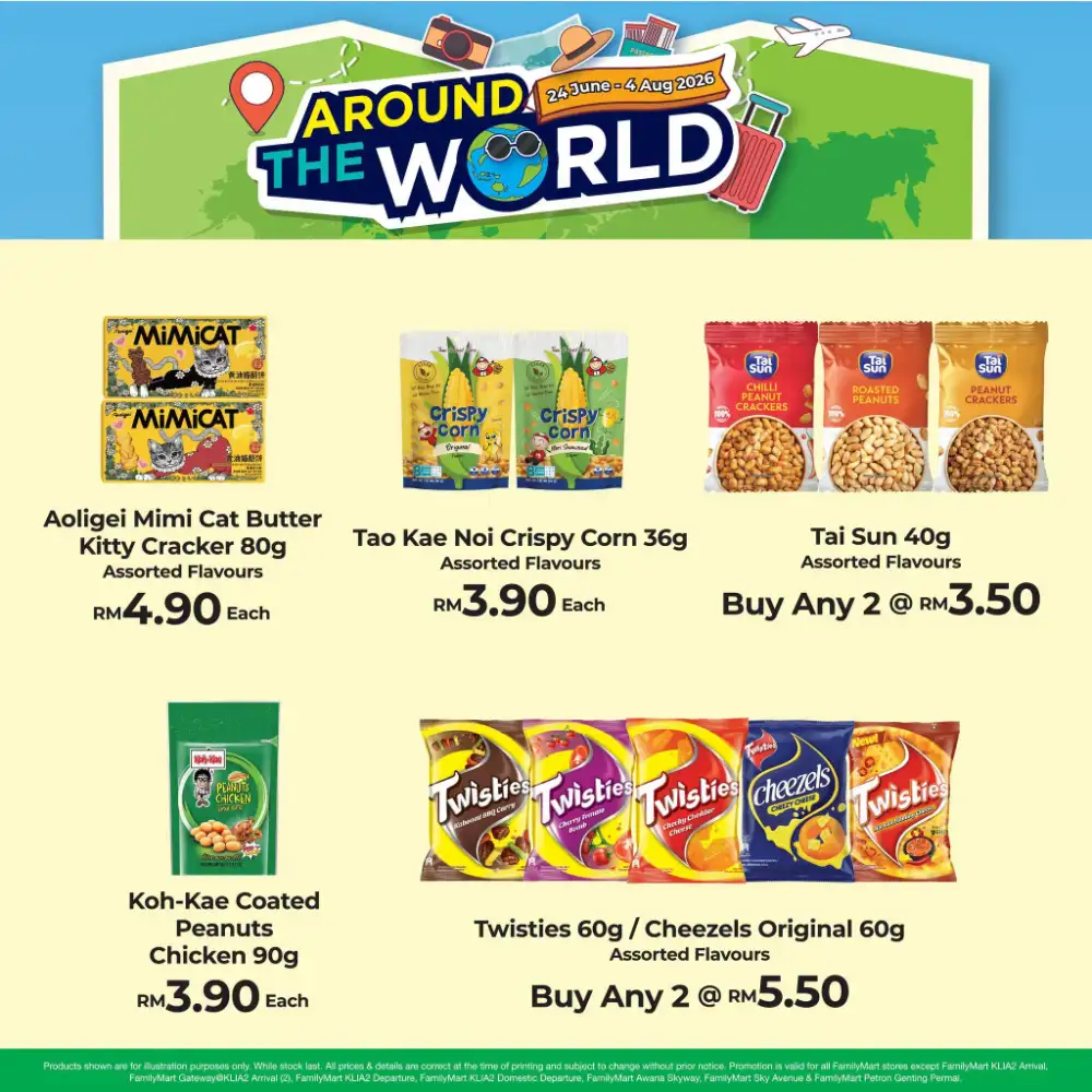FamilyMart Malaysia Around the World Promotion | Latest Catalogue page 13