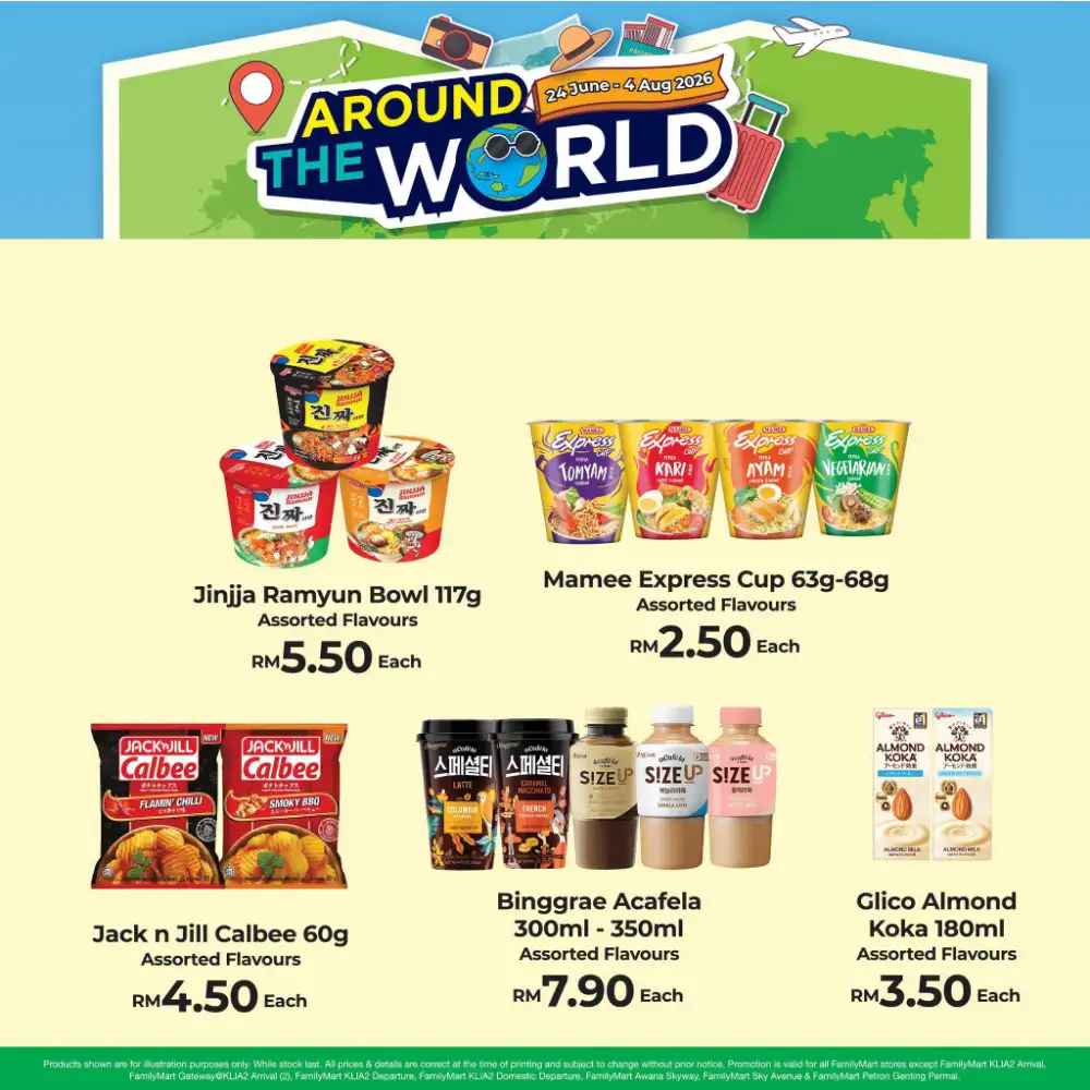 FamilyMart Malaysia Around the World Promotion | Latest Catalogue page 14