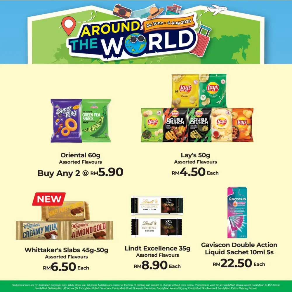 FamilyMart Malaysia Around the World Promotion | Latest Catalogue page 15
